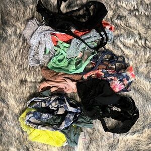 A pile of old but laundered panties